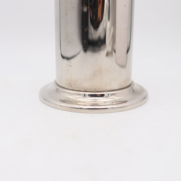 BENEY London 1928 British Counter Lighter Oil Pump Filler in Polished & Plated Steel