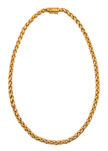 -Cartier Paris Fabulous Necklace Chain In Solid 18Kt Yellow Gold