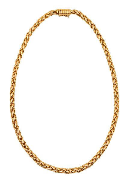 -Cartier Paris Fabulous Necklace Chain In Solid 18Kt Yellow Gold