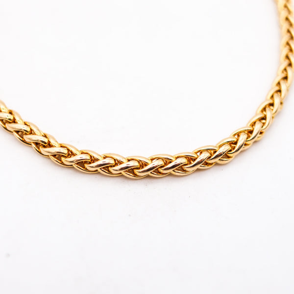 -Cartier Paris Fabulous Necklace Chain In Solid 18Kt Yellow Gold