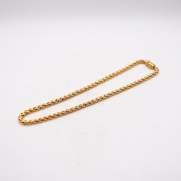 -Cartier Paris Fabulous Necklace Chain In Solid 18Kt Yellow Gold