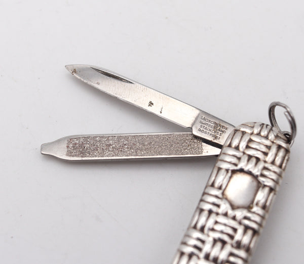 -Reed & Barton Vintage Multipurpose Pocket Knife in .925 Sterling Silver