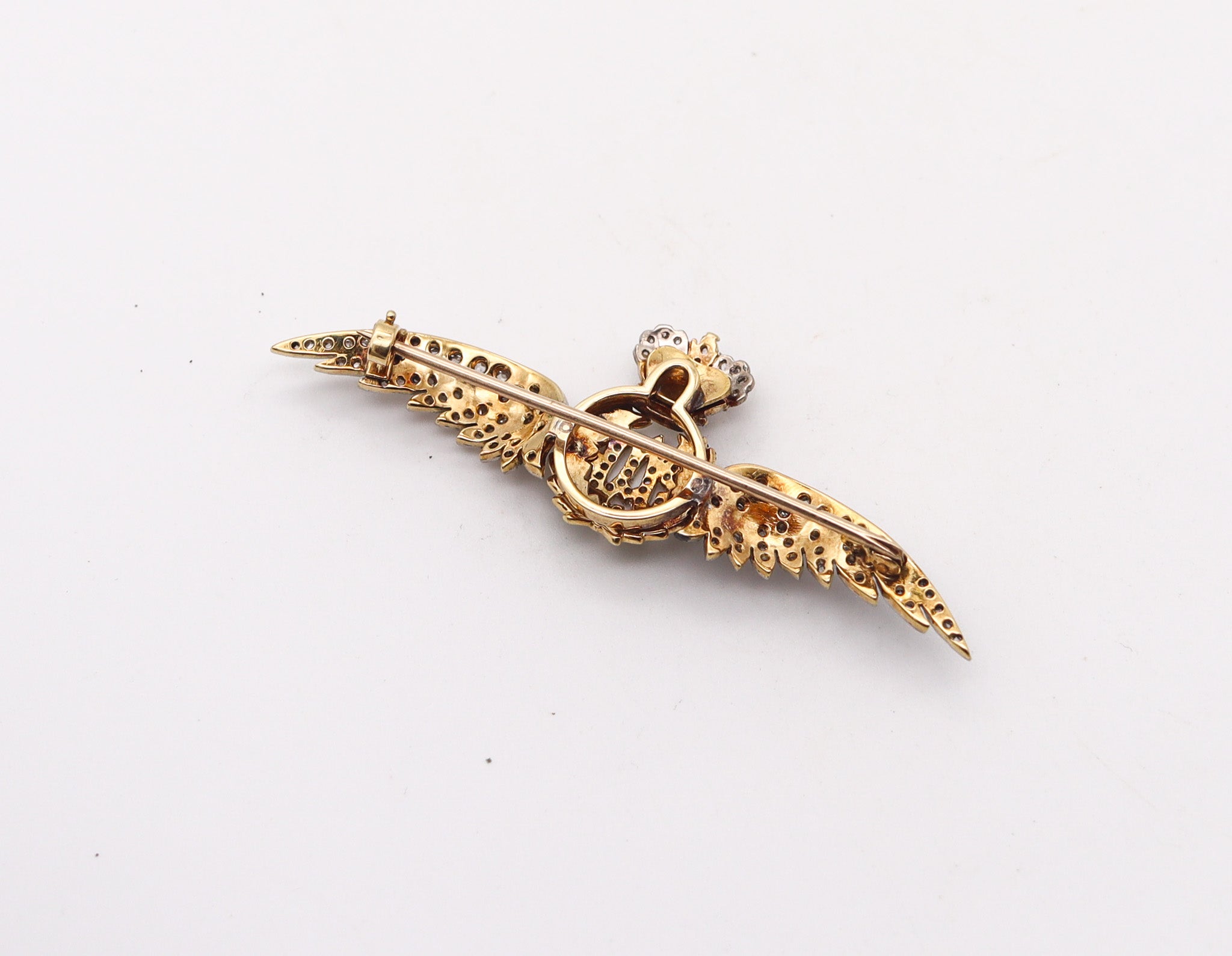 GBイギリス軍/英軍＊RAF/空軍＊9K金製パイロットWING