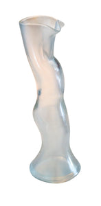 VENINI By Fulvio Bianconi Murano Women Torso Vase In Soffiato Iridescent Art-Glass