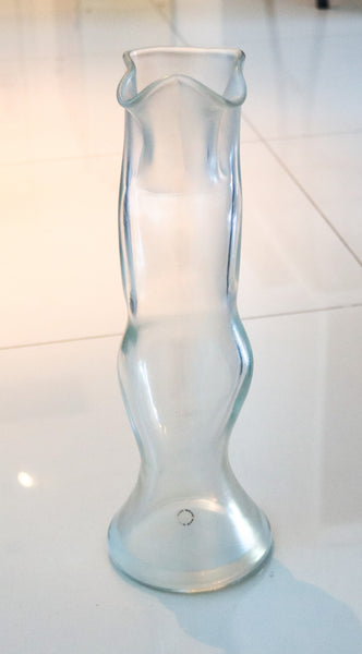 VENINI By Fulvio Bianconi Murano Women Torso Vase In Soffiato Iridescent Art-Glass