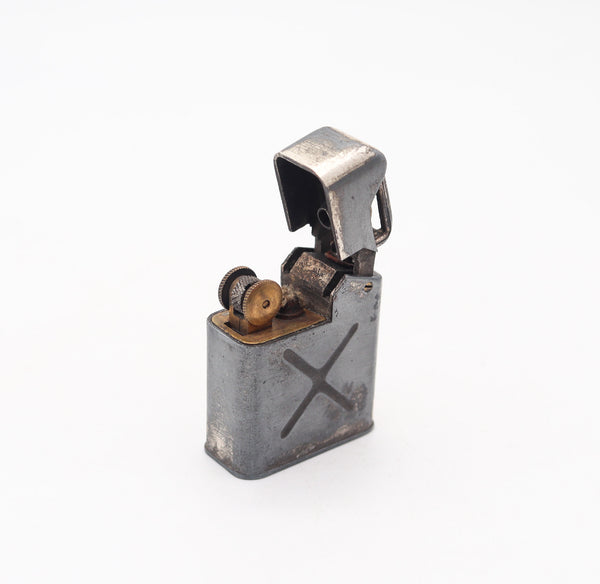 JERRICAN Paris 1946 Licensed By Clodion Petrol-Can Pocket Lighter