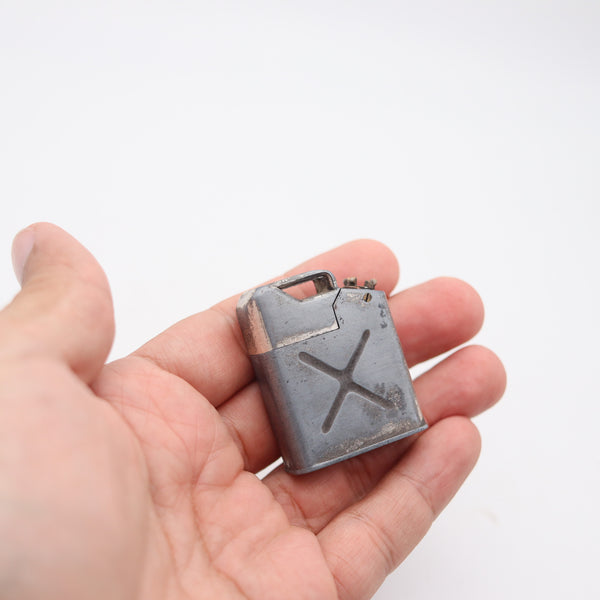 JERRICAN Paris 1946 Licensed By Clodion Petrol-Can Pocket Lighter