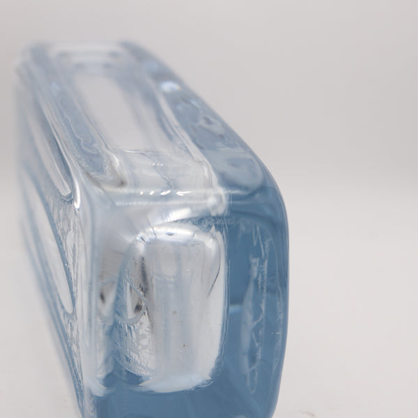 STROMBERGSHYTTAN 1950-60 Sweden Laila Von Wendel Decorative Art Glass Vase
