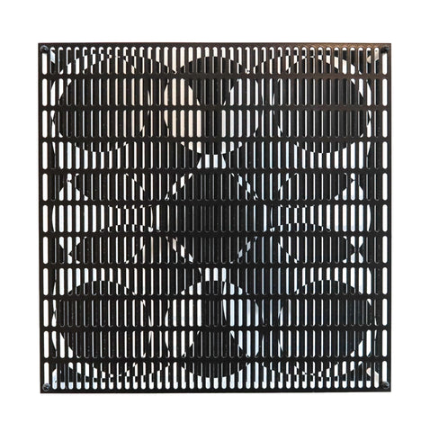 ANTONIO ASIS Paris 2010 "Vibration 4 Grands 9 Petits" Op-Art Wall Sculpture