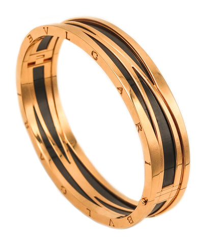 BVLGARI Legend Special Edition Zaha Hadid Bangle In 18Kt Yellow Gold Box & Cert