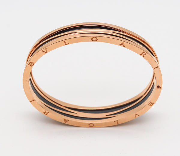 BVLGARI Legend Special Edition Zaha Hadid Bangle In 18Kt Yellow Gold Box & Cert