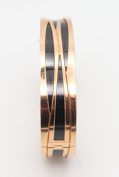 BVLGARI Legend Special Edition Zaha Hadid Bangle In 18Kt Yellow Gold Box & Cert