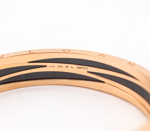 BVLGARI Legend Special Edition Zaha Hadid Bangle In 18Kt Yellow Gold Box & Cert
