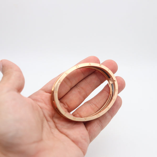 BVLGARI Legend Special Edition Zaha Hadid Bangle In 18Kt Yellow Gold Box & Cert
