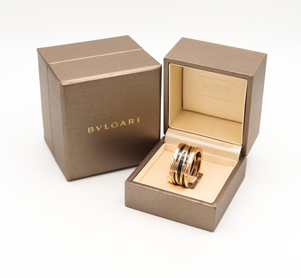 BVLGARI Legend Special Edition Zaha Hadid Ring In 18Kt Yellow Gold With Box