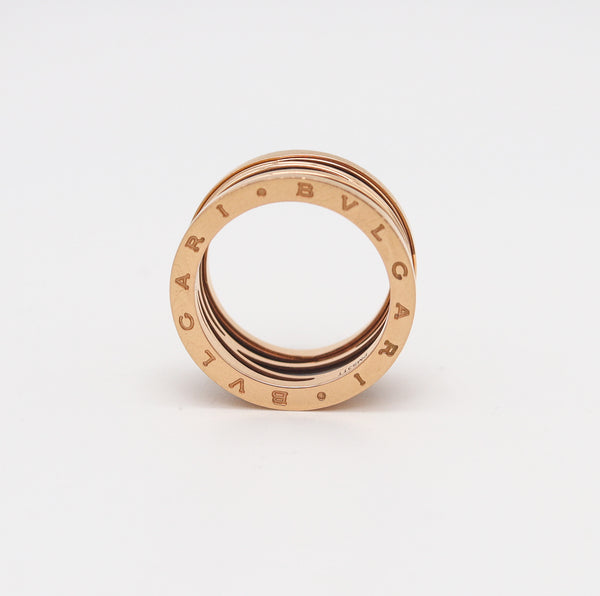 BVLGARI Legend Special Edition Zaha Hadid Ring In 18Kt Yellow Gold With Box