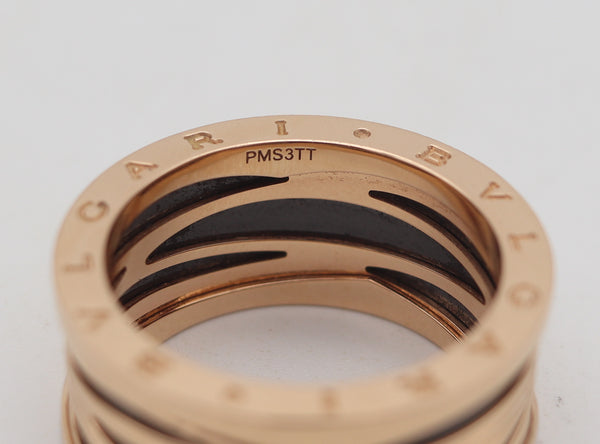 BVLGARI Legend Special Edition Zaha Hadid Ring In 18Kt Yellow Gold With Box