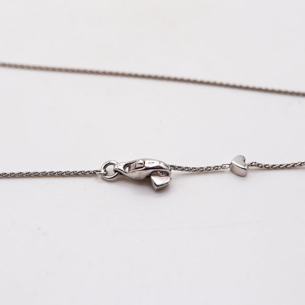 GIANNI BVLGARI Enigma Panther Necklace In 18Kt With Rock Quartz & VS Diamonds