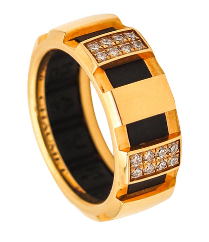 CHAUMET Paris Class-One Eternity Ring In 18Kt Yellow Gold With VVS Diamonds
