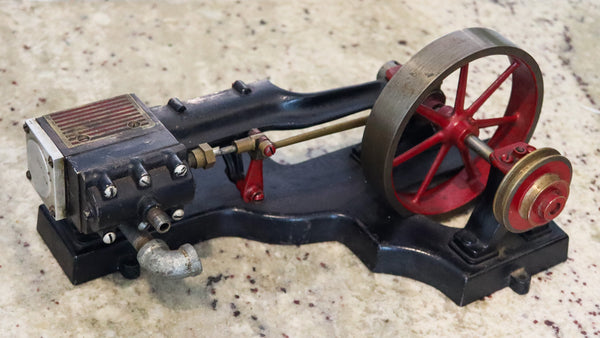 GRANT SIPP 1895 American Antique Steam Single Piston Engine Motor Scale Model