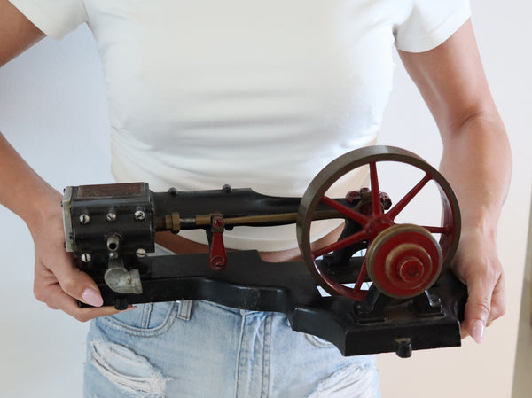 GRANT SIPP 1895 American Antique Steam Single Piston Engine Motor Scale Model
