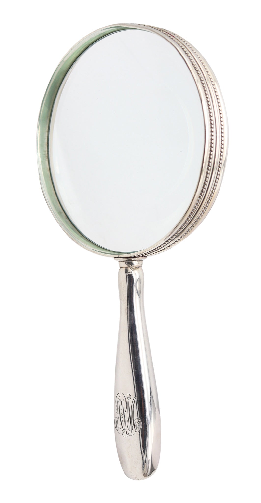 TIFFANY & CO. 1905 Charles T. Cook Desk Magnifier Glass In .925 Sterling Silver