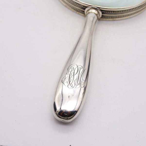 TIFFANY & CO. 1905 Charles T. Cook Desk Magnifier Glass In .925 Sterling Silver