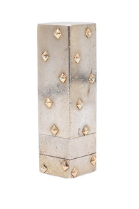 MARCIN PARIS 1930 By Frontin Lipstick Case Holder In Sterling & 18Kt Gold Accents