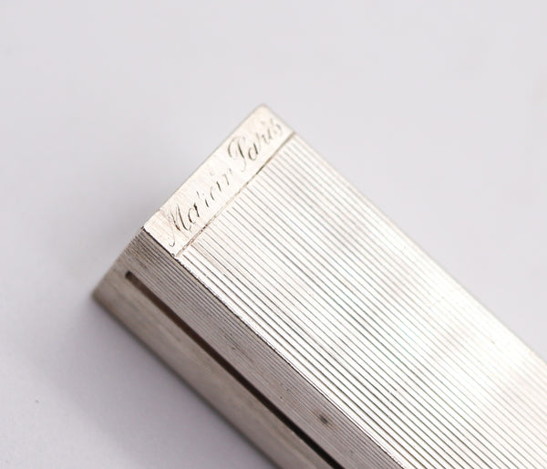 MARCIN PARIS 1930 By Frontin Lipstick Case Holder In Sterling & 18Kt Gold Accents