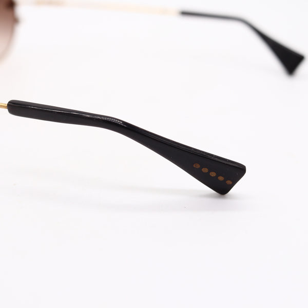 NAVIER Germany 2000 Fashion Polarized Sun-Glasses In Solid 18Kt Yellow Gold