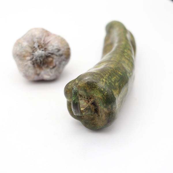 DONALD L. REED 1993 Suite Of Real Size Vegetables & Fruits In Polychromate Bronze