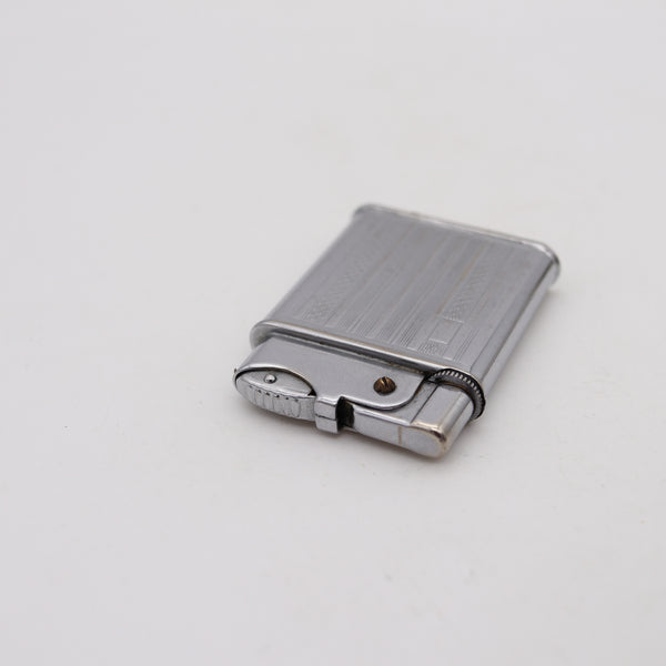 BENEY 1940 Art Deco Penge Model Petrol Pocket Lighter In Chromed Steel