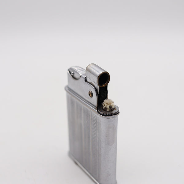 BENEY 1940 Art Deco Penge Model Petrol Pocket Lighter In Chromed Steel