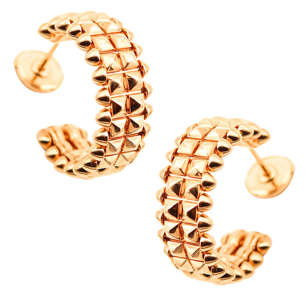 CARTIER Paris Clash De Cartier Hoops Earrings In Solid 18Kt Rose Gold