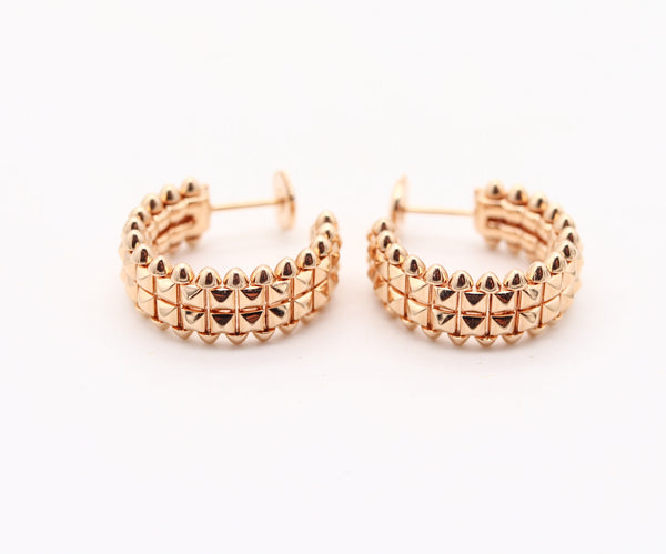CARTIER Paris Clash De Cartier Hoops Earrings In Solid 18Kt Rose Gold