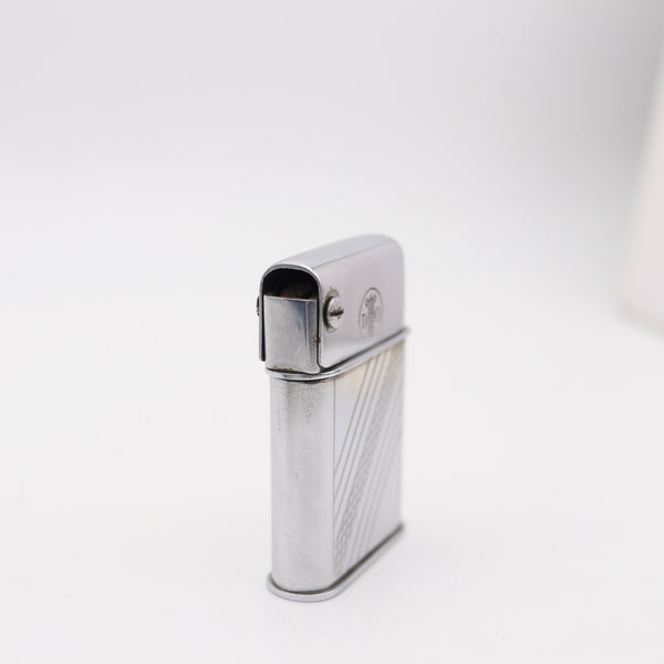 DESARMEAUX DO. 1932 France Semi-Automatic Screw Button Petrol Pocket Lighter