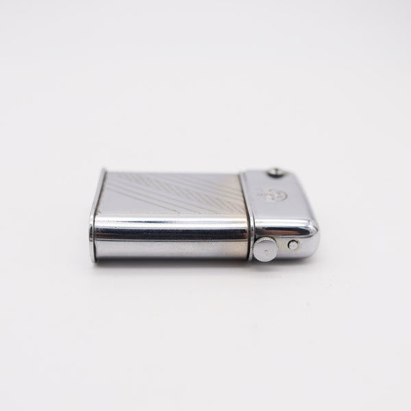 DESARMEAUX DO. 1932 France Semi-Automatic Screw Button Petrol Pocket Lighter