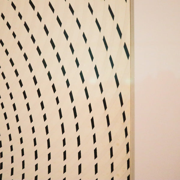 JESUS SOTO 1977 Sotomagie La Huella Silkscreen Print On Paper UV Framed