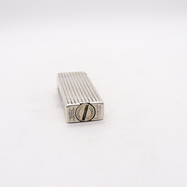 DUNHILL 1938 Rollalite Petrol Pocket Lighter In Solid .925 Sterling Silver