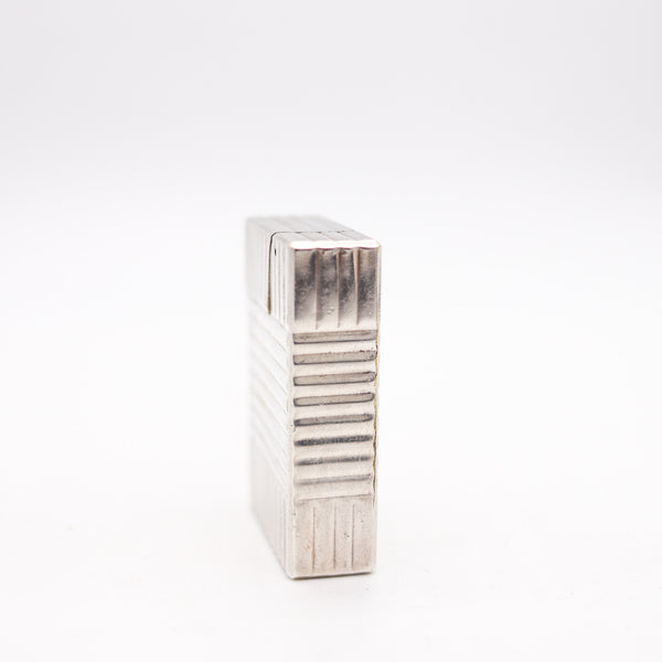 DUNHILL 1940 French ERLAC License Paris Semi Automatic Pocket Petrol Lighter