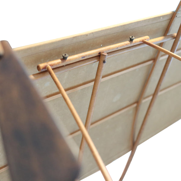 AD-ASTRA Model Airplane 1910 Early 20th Century Rare In Wood Brass And Linen