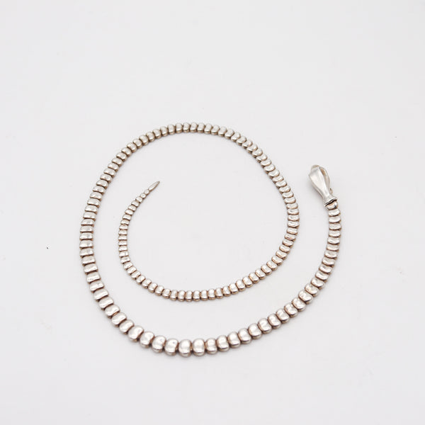 TIFFANY & CO. Elsa Peretti Sculptural Snake Necklace In .925 Sterling Silver
