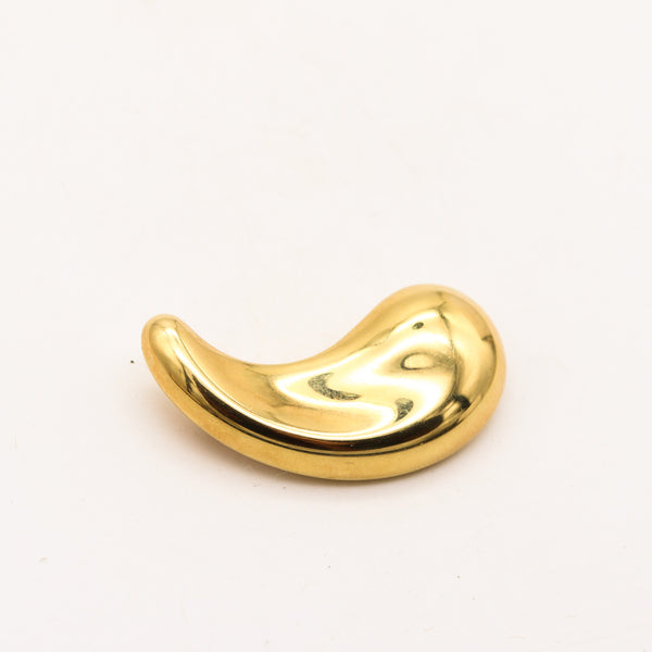 TIFFANY & CO. 1983 Elsa Peretti "Comma" Pendant-Brooch In 18Kt Yellow Gold