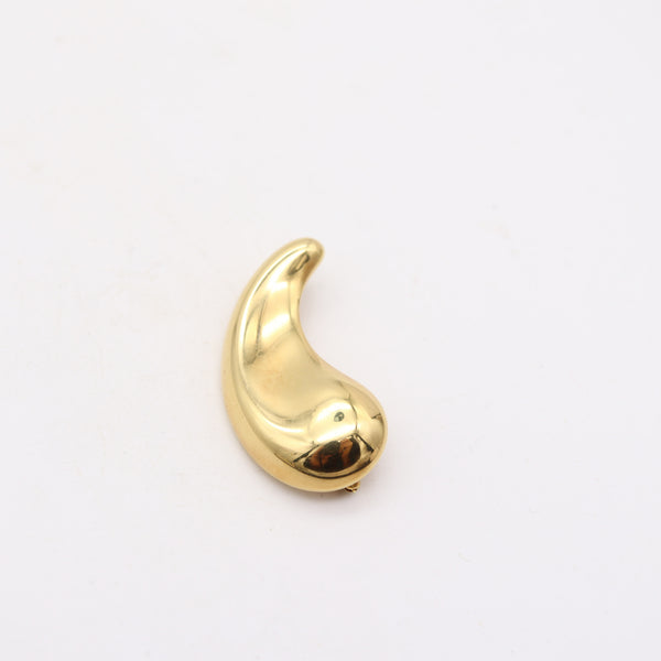 TIFFANY & CO. 1983 Elsa Peretti "Comma" Pendant-Brooch In 18Kt Yellow Gold