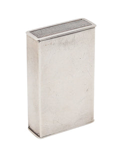 GEORGE WILKINSON 1890 London Mechanical Vesta Matches Box In .925 Sterling