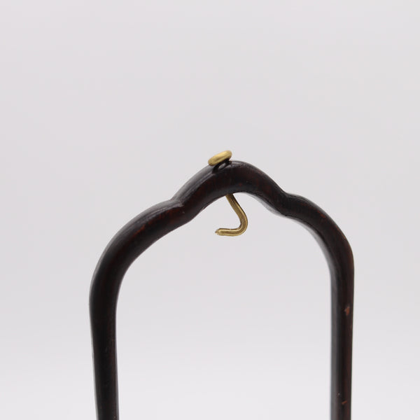 ORIENTALISM Pendant With Organic Motifs In 14Kt Yellow Gold With lavender Jade