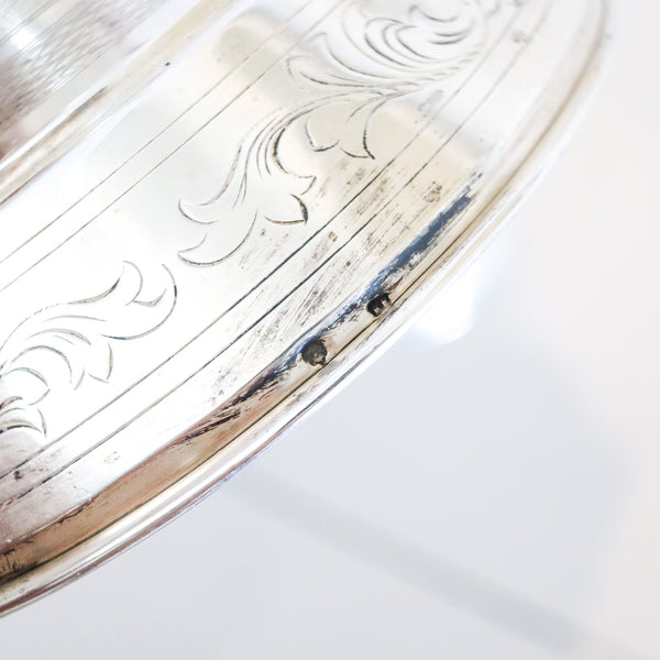 AUSTRIAN HUNGARIAN Empire 1870 Pair Of Tall Table Candlestick In .800 Silver