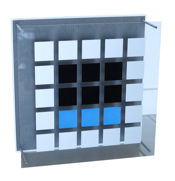 JESUS SOTO 1979 Edition 100/110 Op-Art Sculpture Silkscreen Plexiglass & Steel