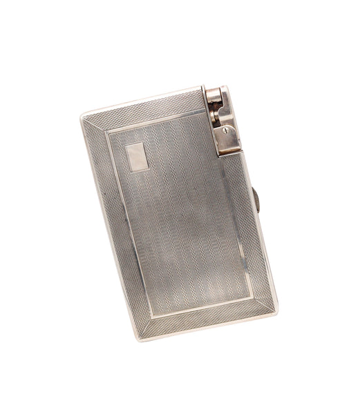 MYLFLAM ENGLAND Dublin 1949 Compendium Lighter Case In .925 Sterling Silver