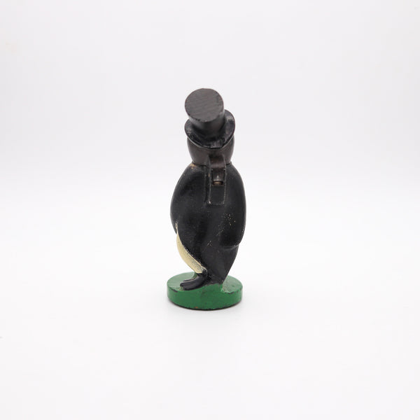 WILLIE KOOL 1938 The Penguin Figural Bar And Table-Desk Petrol Lighter